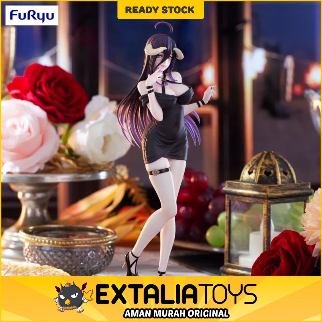 FURYU TRIO TRY IT FIGURE ALBEDO: MINI DRESS VER. - OVERLORD FURYU TRIO TRY IT FIGURE ALBEDO: MINI DRESS VER. - OVERLORD